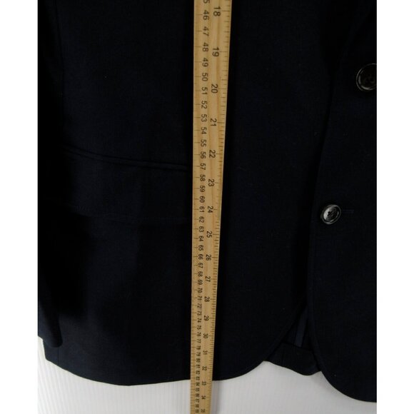 J Crew Sport Coat 44 Long Vitale Barberis Ludlow Blazer Wool Navy - Picture 4 of 14